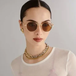 Odyssey Gold With Light Brown Mono Lens