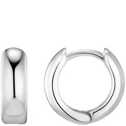 Orelia Mini Domed Huggie Hoops