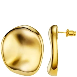 Orelia Oversized Statement Pebble Stud Earring