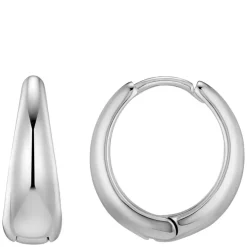 Orelia Tapered Hoop Earrings
