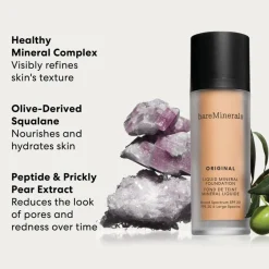 Original Liquid Mineral Foundation SPF20 Warm Deep 27 30ml