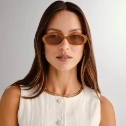 Outta Love Caramel Tan Tint Lens