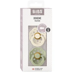 Pacifier Boheme Ivory/Sage Size 2 2pcs