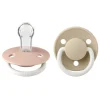 Pacifier De Lux Silicone Blush Glow/Vanilla Glow Onesize 2pcs