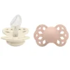 Pacifier Infinity Anatomical Silicone Ivory/Blush Size 2 2pcs