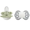 Pacifier Infinity Symmetrical Silicone Sage Glow/Cloud Glow Size 2 2pcs