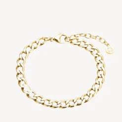 Panzer Bracelet Gold Plated 17cm