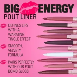 Pout Bomb Plumping Lip Liner Deepest Mauve 0,20g