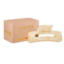 Premium Eco-Friendly Hair Claw Champagne Pearl