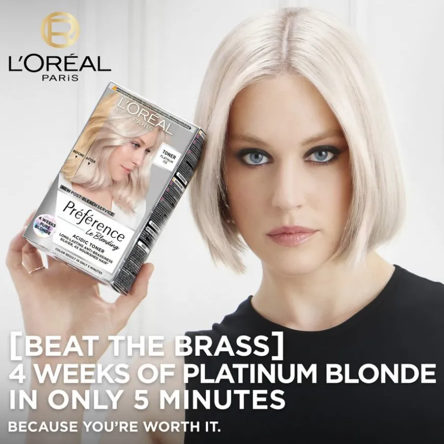 Préférence Le Blonding Toner Platinum Ice 1pcs