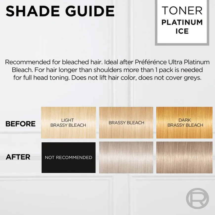 Préférence Le Blonding Toner Platinum Ice 1pcs