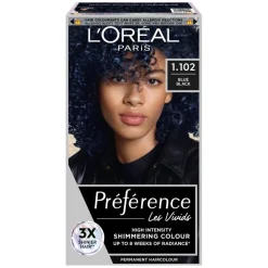 Préférence Vivid Colours Permanent Color For Normal Hair 1.102 Blue Black