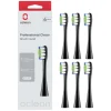 Professional Clean Brush Head Black 6pcs