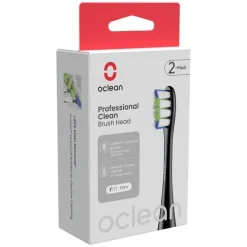 Professional Clean Brush Head Black 6pcs