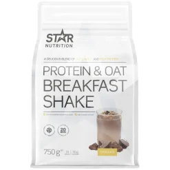 Protein & Oat Breakfast Shake Chocolate 750g