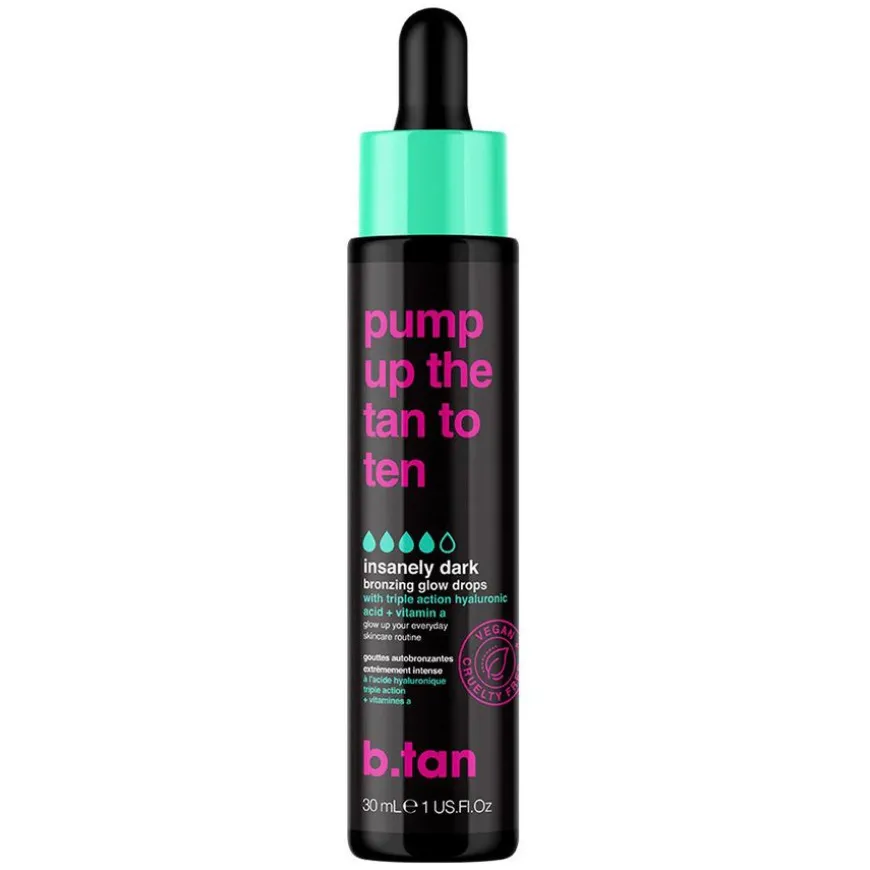 Pump Up The Tan To Ten Bronzing Glow Drops 30ml