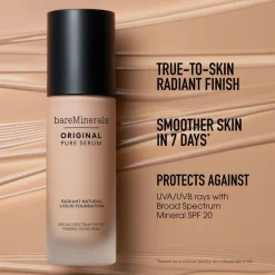 Pure Serum Liquid Foundation Medium Warm 3.5 30ml