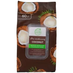 Pure Ultra-Moisturizing Coconut Makeup Removing Wipes 60pcs