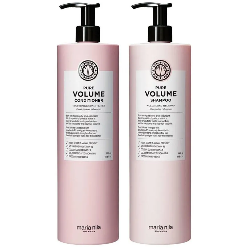 Pure Volume Shampoo + Conditioner 1000ml