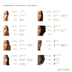 Purepressed® Base Mineral Foundation Refill SPF20 Teakwood 9,9g