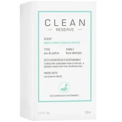 Reserve Warm Cotton Eau De Parfum 50ml