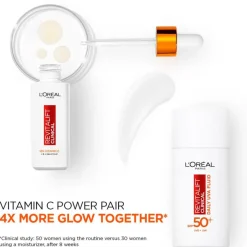 Revitalift Clinical 12% Vitamin C Serum + L'Oréal Paris Revitalift Clinical Daily Moisturizing Fluid SPF50