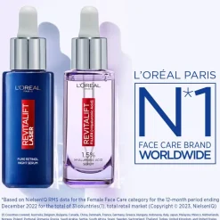 Revitalift Filler 1,5% Hyaluronic Acid Serum + Revitalift Laser Pure Retinol Night Serum