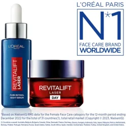 Revitalift Laser Day Cream + L'Oréal Paris Revitalift Laser Pure Retinol Night Serum