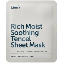 Rich Moist Soothing Tencel Sheet Mask 25ml