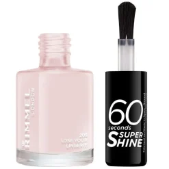 RimmelLondon 60 Seconds Super Shine Nail Polish #203 Lose Your Lingerie 8ml
