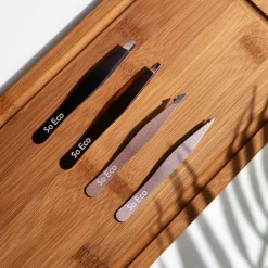 Rose Gold Tweezer Set