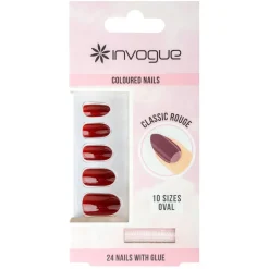Rouge Oval Nails 24pcs