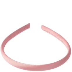 Satin Hair Band Thin Rose