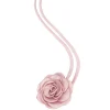 Satin Rose Brooch Small Light Rose