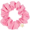 Satin Scrunchie Bubblegum Pink