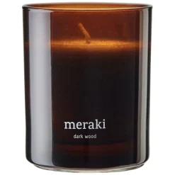 Scented Candle Dark Wood 200g