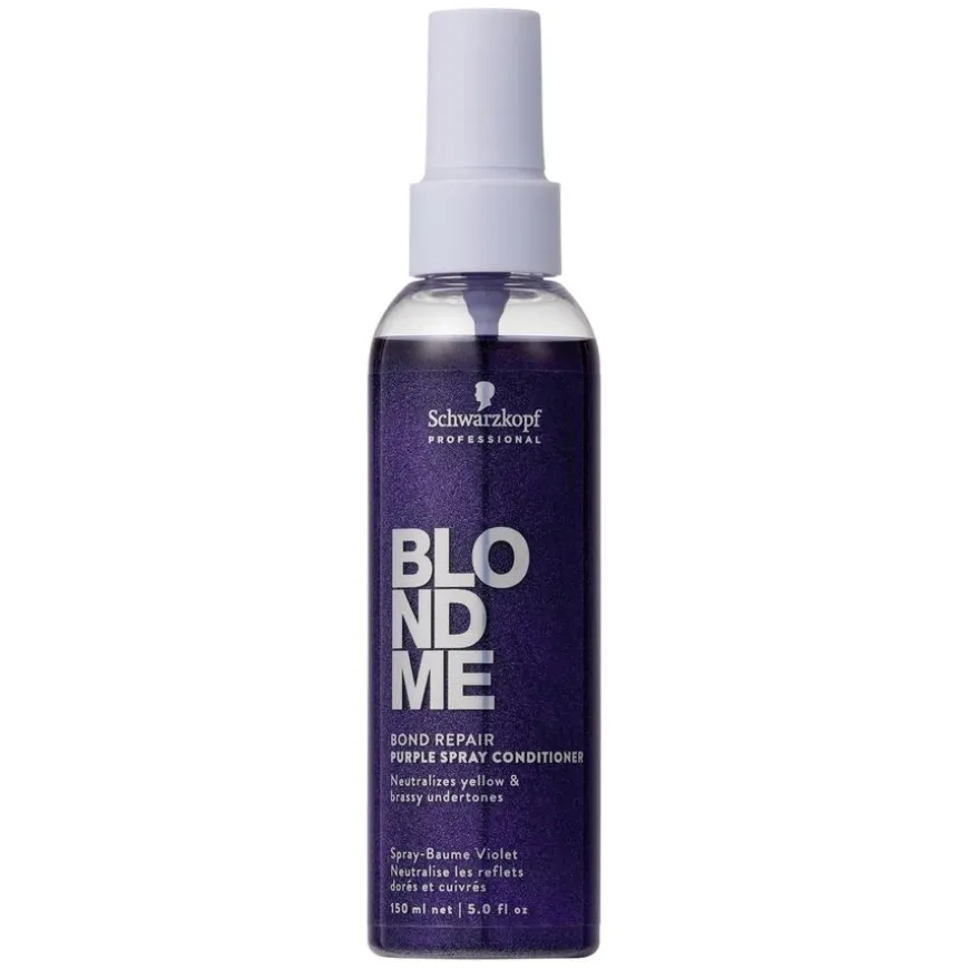 Schwarzkopf Blondme Bond Repair Purple Spray Conditioner 150ml