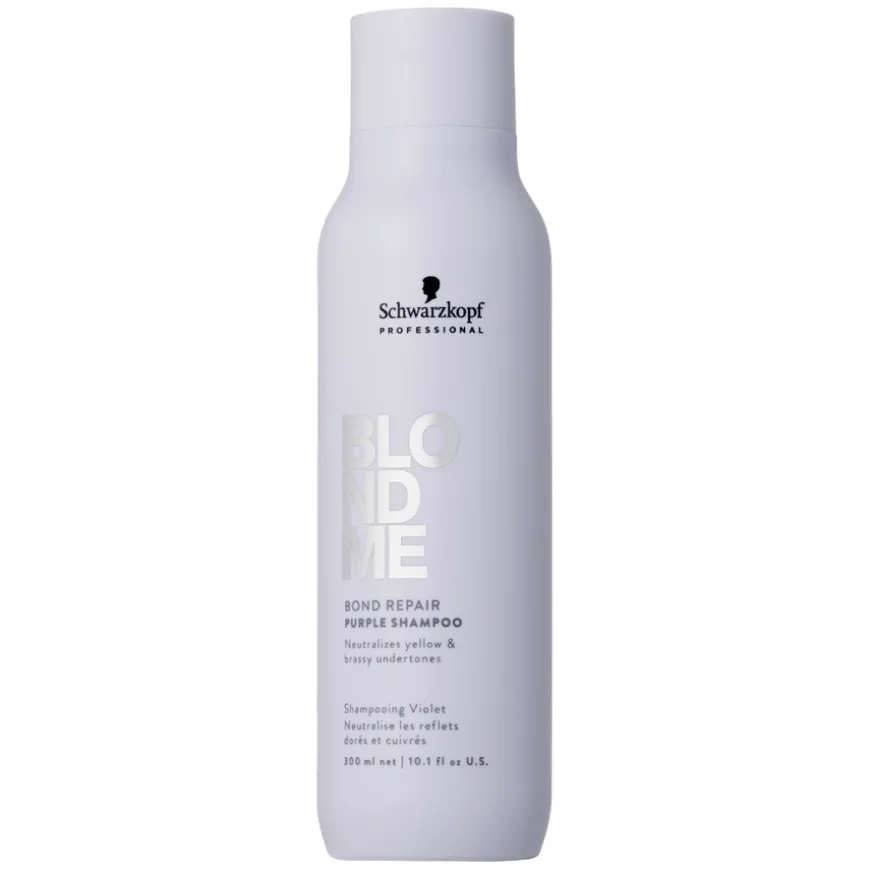 Schwarzkopf Blondme Bond Repair Purple Shampoo 300ml