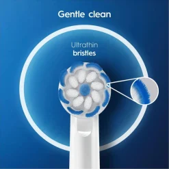 Sensitive Clean & Care Brush Head 10pcs