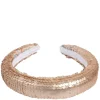 Sequin Hair Band Broad Champagne