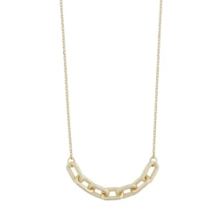 Serena Small Necklace Plain Gold