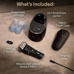 Series 9 PRO+ Electric Shaver SmartCare Station Wet & Dry 9560cc Black