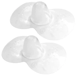 Silicone Nursing Shields Large 2pcs