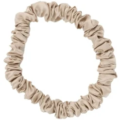 Silk Hair Tie Beige