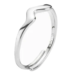 Silke X Sistie Ring Silver Onesize