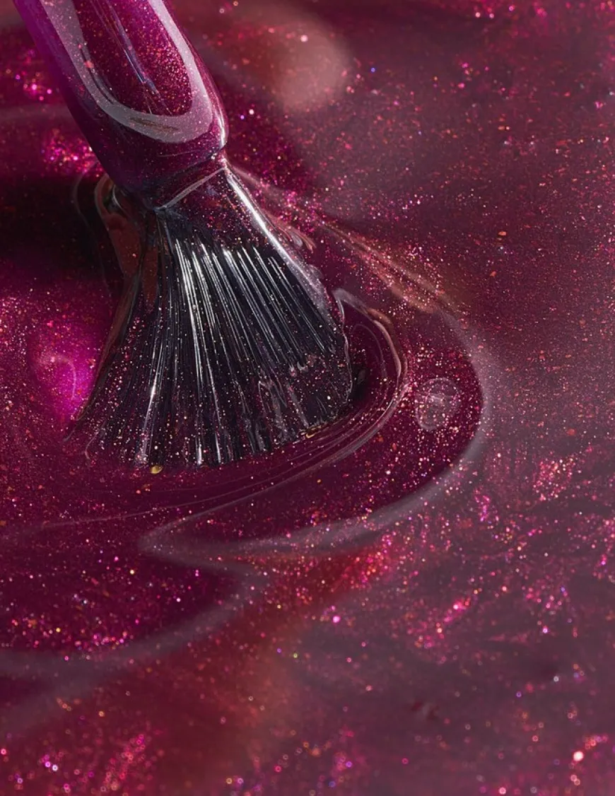 Single Gel Polish Dark Plum 10ml