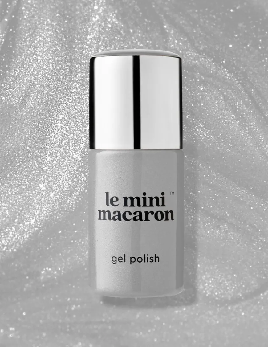 Single Gel Polish Silver Glow 10ml