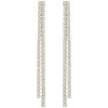 Siri Stone Tassle Earring Gold Onesize