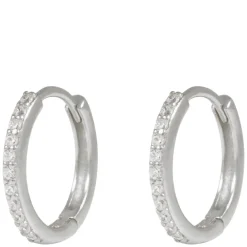Siri Thin Hoop Earring Silver Onesize