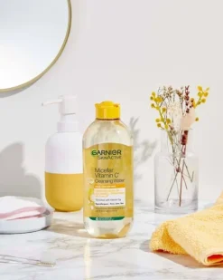 SkinActive Micellar Vitamin C* Cleansing Water 400ml